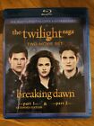 The Twilight Saga: Breaking Dawn - Part 1 (2011) & 2 (2012) Blu-ray O12