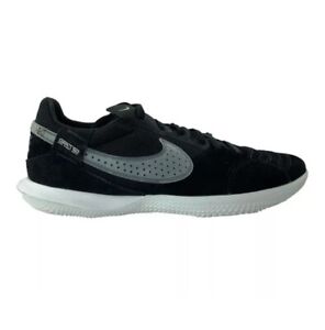Nike Street GATO Black White Indoor Soccer Shoes DC8466-010 Men’s Size 8