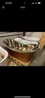 72” Freestanding Copper Nickel Soaking Air Tub