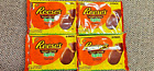 4 REESE'S Milk Chocolate Peanut Butter Eggs Easter 1.2 oz, Packs 6 Eggs Ex 7/24