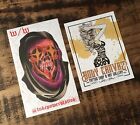 Lot 2 TATTOO SHOP STORE PARLOR INK Colorful Rare Promo Glossy Sticker