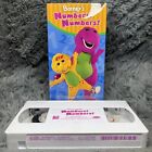 Barney Numbers! Numbers! VHS 2003 HiT Entertainment Barney Home Video Cartoon