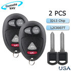 2 For 2001 2002 2003 2004 2005 Buick Century Car Remote Fob + Ignition Key (For: 2001 Buick)