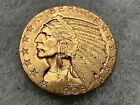 1909-D Five Dollar Gold Half Eagle $5 Indian Coin Nice High Grade