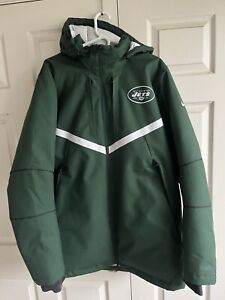 Nike NFL New York Jets Football 550 Down Fill Parka Winter  Jacket Coat Gore Tex