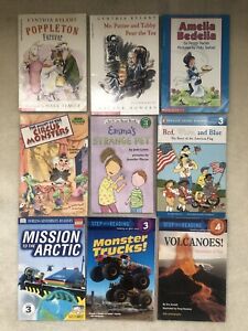 Early Readers Lot of 9 Level 2 - 4Books Step Into Reading I Can Read Ready World
