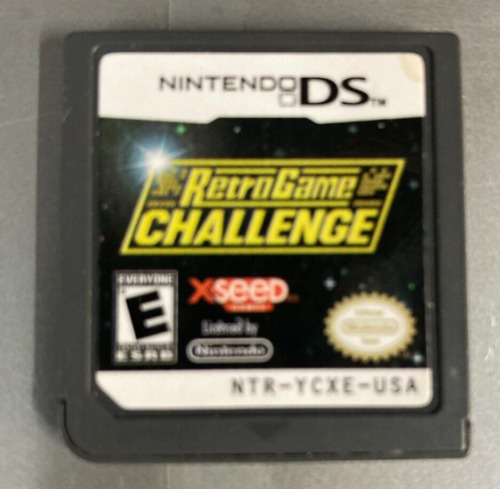 Original Retro Game Challenge (Nintendo DS, 2009) Cart Only