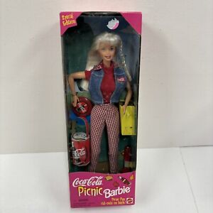 1997 Coca-Cola Picnic Special Edition Barbie Doll Mattel NIB NRFB