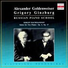 Alexander Goldenw Alexander Goldenweiser/Gregory Ginzburg: Russian Piano S (CD)