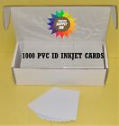 1000 Inkjet PVC ID Cards - For Epson & Canon Inkjet Printers Gafetes carnets