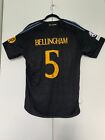 Real Madrid Jude Bellingham #5 Jersey Black Champions League Edition Size XL