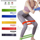 5 PCS Resistance Loop Bands Strength Fitness Exercise Yoga Workout Pull Up Set