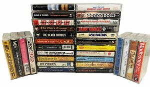 30x Cassette Tape Lot 90s Grunge Alt Rock Punk Pearl Jam Mudhoney Primus Pogues