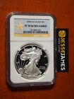 2008 W PROOF SILVER EAGLE NGC PF70 ULTRA CAMEO WEST POINT GOLD STAR LABEL