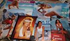 1988-1992 COORS CORONA PABST KEYSTONE SEXY WOMAN BEER AD POSTER LOT OF 6