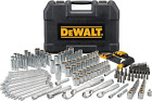Dewalt Mechanics Tool Set SAE Metric 205 Piece 1/4 3/8 1/2 in Drive Socket Case