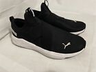 Puma Chroma 377441-01 Black Running Shoes Sneakers Womens Size 9