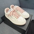 Auth. Chanel S23 trainers sneakers EU36.5 White/pink