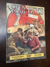 The Open Road For Boys Magazine Oct 1934 The Covered Wagon by Deep-river Jim