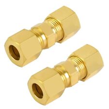 Brass Compression Tube Fitting - Upgraded 3/8