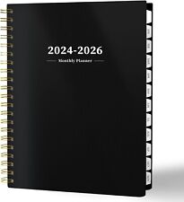 2024-2025 Monthly Planner Calendar 2 Year Appointment Organizer Book 8.5
