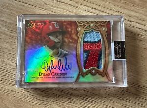 New Listing2022 Topps Dynasty Dylan Carlson Patch Auto 02/10 - St. Louis Cardinals