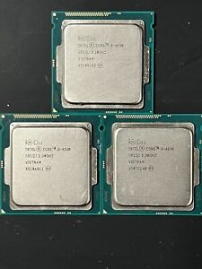*Lot of 3* Intel Core i5-4590 3.30GHz Quad-Core SR1Q3 LGA 1150 **