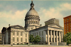 New ListingVintage Linen Postcard Old Court House Building Street Corner St. Louis MO