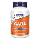 NOW FOODS GABA 500 mg + B-6 - 100 Veg Capsules