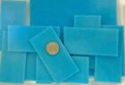 Turquoise Stained Glass Pieces For Hobbies/Mosaics/Arts/Crafts