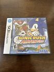 Sonic Rush Adventure (Nintendo DS, 2007) Complete in Box