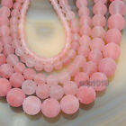 Wholesale Natural Matte Gemstone Round Spacer Loose Beads 4mm 6mm 8mm 10mm 12mm