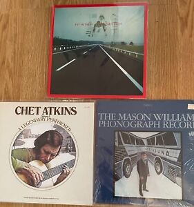 New Listing3 Great Guitar LP'S - One Great Price + FREE SHIPPING -Metheny, Williams, Atkins