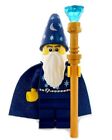 NEW LEGO MERLIN MINIFIG blue wizard minifigure magician castle knight kingdom
