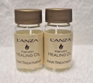 LANZA Keratin Healing Oil Hair Treatment .34oz Travel Size (2 units) BRAND NEW!