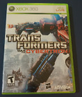 Transformers: War for Cybertron (Microsoft Xbox 360, 2010) CIB TESTED