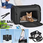 Dog Cat Carrier Bag Pet Travel Backpack Anti-suffocation Portable Folding Cage