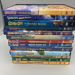 13 Scooby-Doo Lot of Movies & TV Episodes on DVD Series Kids Cartoons Shaggy