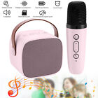 Mini Karaoke Machine For Kids Portable Bluetooth Speaker w/ Wireless Microphone