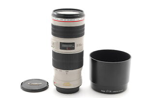 New Listing[Near MINT] Canon EF 70-200mm f/4 L IS USM Telephoto Lens w/ ET-74 Hood JAPAN