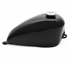The Pup Bobber Style Gas Tank - Black - Cafe Racer Motorcycle Fuel Retro Classic