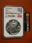 1987 AMERICAN SILVER EAGLE NGC MS70 MIKE CASTLE SIGNED BEAUTIFUL COIN LOW POP!