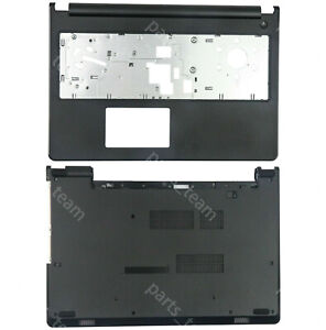 New For Dell Inspiron 15-3000 3567 3565 Upper Case Palmrest +Bottom Case 04F55W