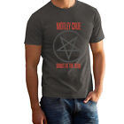 VINTAGE FEEL - Motley Crue Merch, Faded Grey Color, Rock Band T-Shirt 101141GG