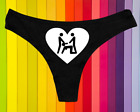 SLUT SLUTTY Knickers Naughty Cuckold Hot Wife lingerie Women Panties Pants Thong