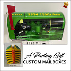 Farm Tractor Custom  Mailbox - Mothers Day Gift - Personalized gift for him