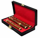 NEW Irish Professional Rosewood D Flute 4 Piece Natural Finish with Free Case