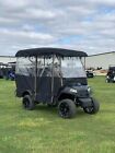 Wards 4 Passenger Golf Cart Enclosure Fits Kandi Kruiser 4P Black