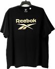 Reebok Men's Identity Oversized Logo Graphic T-Shirt Sz XL