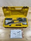 HYCLAT 10 TONS HYDRAULIC WIRE BATTERY CABLE CRIMPER CRIMPING TOOL W/9 DIES - NEW
